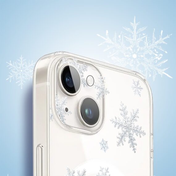 zwykły model-5iPhone 13 pełne szkło hartowane na cały aparat, kamerę, delikatne płatki śniegu