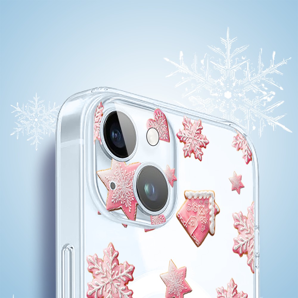 zwykły model-5iPhone 15 pełne szkło hartowane na cały aparat, kamerę, różowe pierniczki