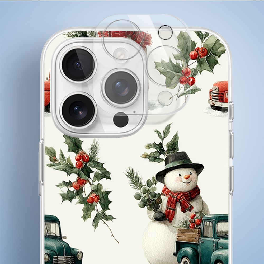 Etui do iPhone 14 Pro z MagSafe, Przytulne święta, Zimowe miasteczko5