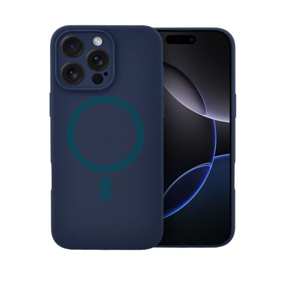 Etui do iPhone 16 Pro Max, silikonowe z MagSafe, mikrofibra soft touch z osłoną na apara (5)