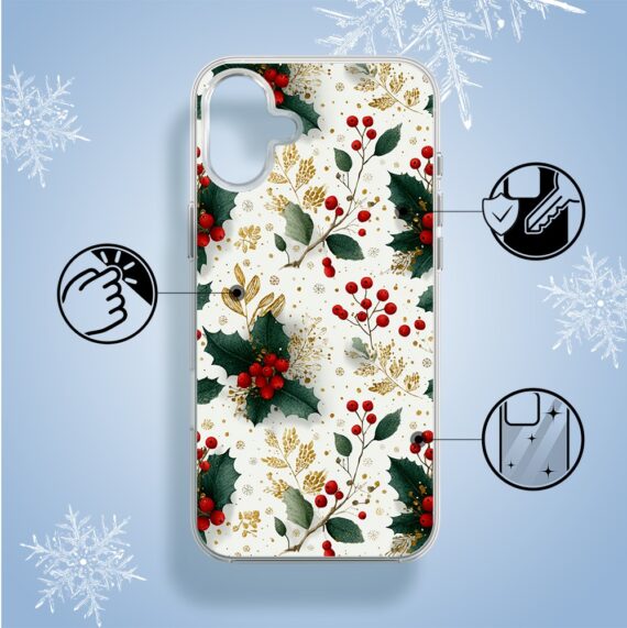 Etui do iPhone 16 z MagSafe, Przytulne święta, Ozdoby świąteczne2