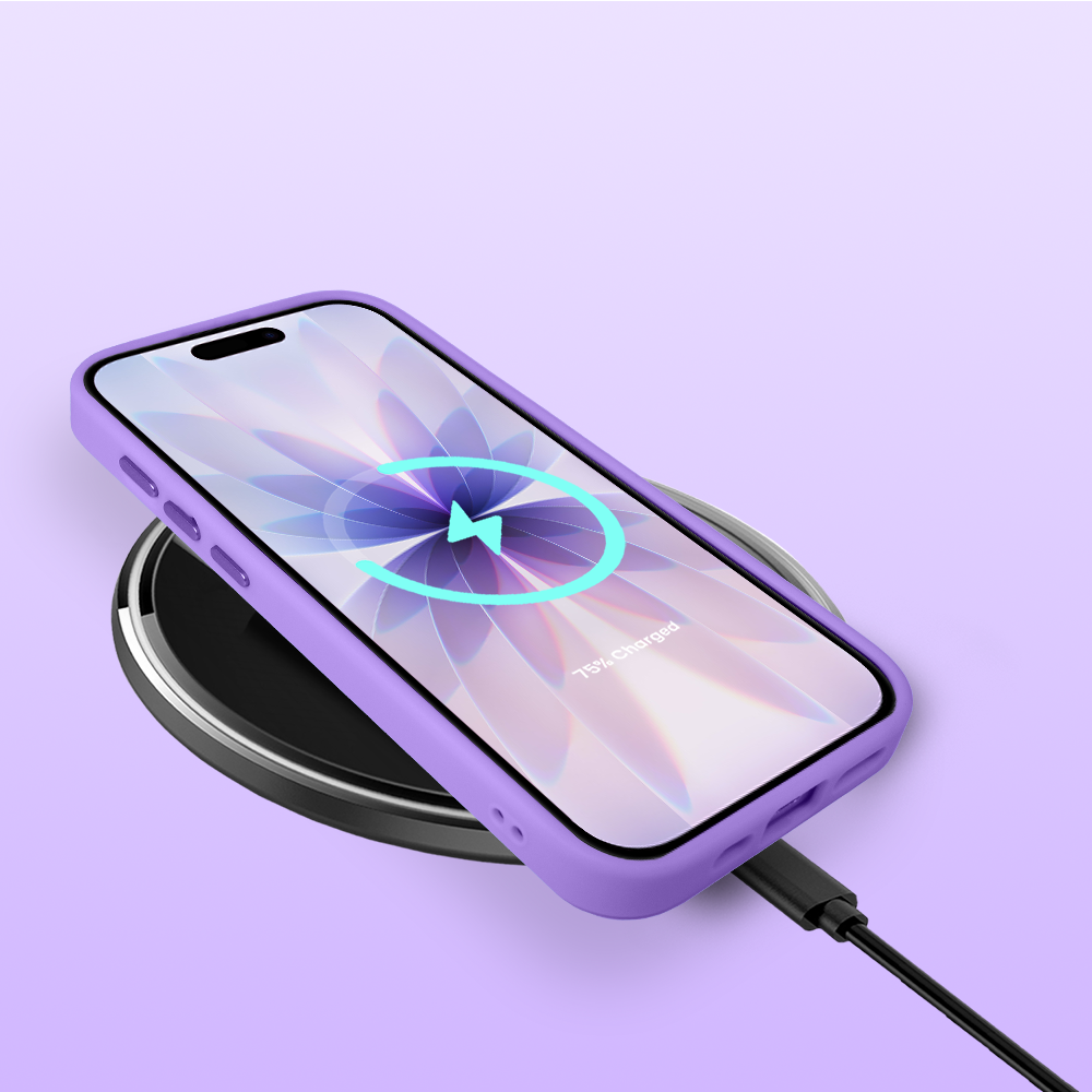 Etui do iPhone 17 Color Flush, z osłoną aparatu, fioletowe (1)