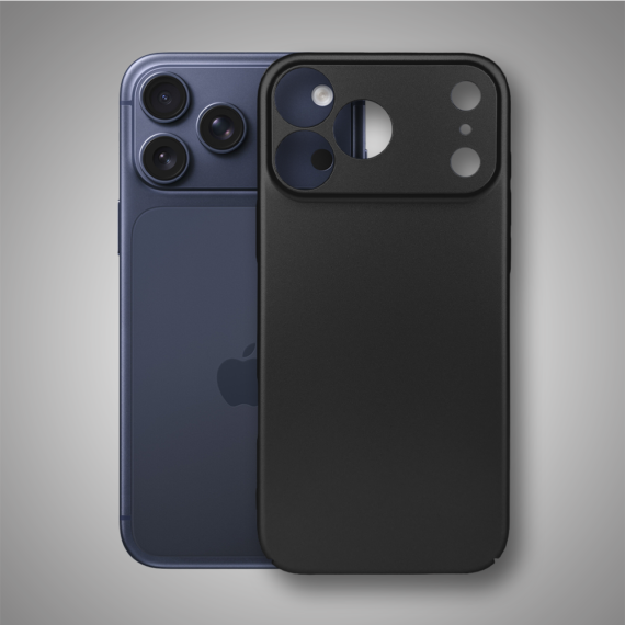 Etui do iPhone 17 Pro Skin Matt satynowe ultra cienkie, czarne (1)