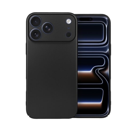 Etui do iPhone 17 Pro Skin Matt satynowe ultra cienkie, czarne (8)
