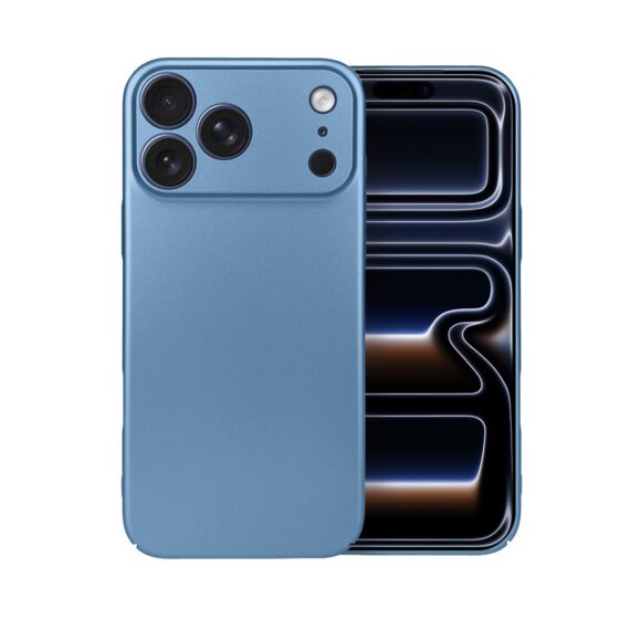 Etui do iPhone 17 Pro Skin Matt satynowe ultra cienkie, granatowe (8)