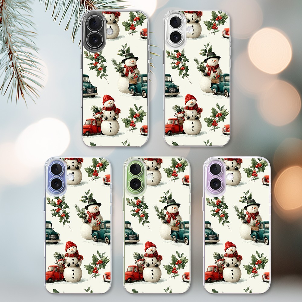 Etui do iPhone 17, Przytulne święta, Zimowe miasteczko (5)