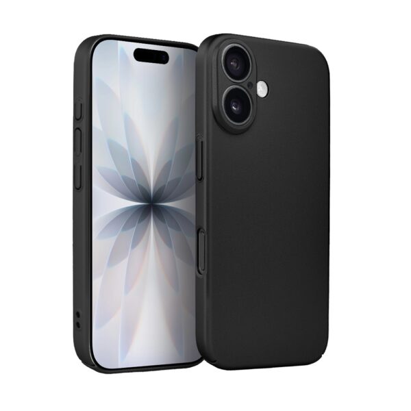 Etui do iPhone 17 Skin Matt satynowe ultra cienkie, czarne