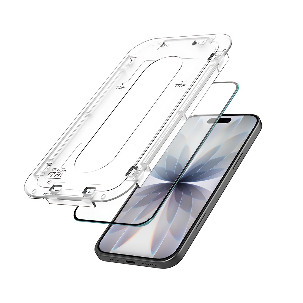 Szkło hartowane na ekran 9H do iPhone 17 z aplikatorem