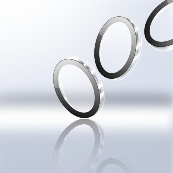 Szklana osłona obiektywów, hybrydowa osłona aparatu do iPhone 16 Pro Max, przeźroczysta (2)