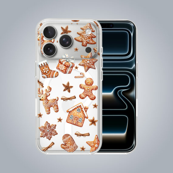 iPhone 17 Pro Max pełne szkło hartowane na cały aparat, kamerę, magia pierniczków ip 17 pro-4Zestaw do iPhone 17 Pro Max: etui, szkło na aparat, power bank, magia pierniczków