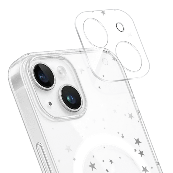 ip 14 ip 13Zestaw do iPhone 14 Plus: etui, szkło na aparat, power bank, szampańskie gwiazdki