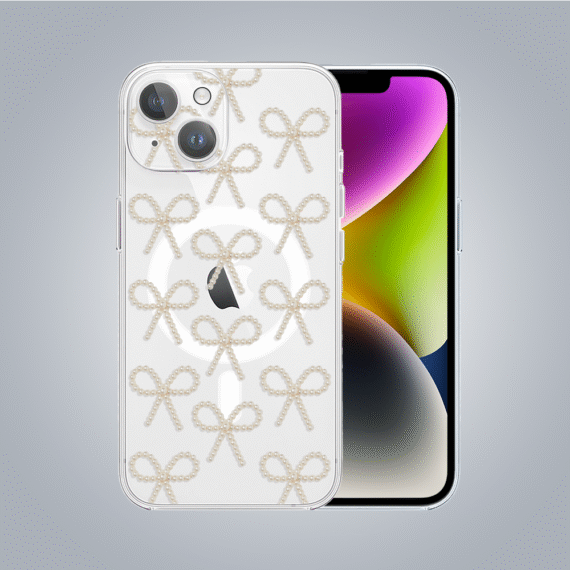 ip 14Zestaw do iPhone 14 Plus: etui, szkło na aparat, power bank, złote kokardki