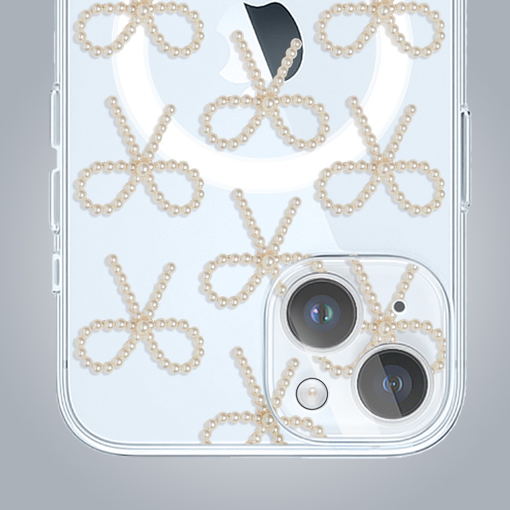 ip 15-2Zestaw do iPhone 15 etui, szkło na aparat, power bank, złote kokardki graifk