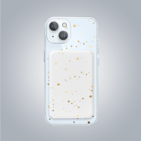 ip 15 kopia-1Zestaw do iPhone 15 etui, szkło na aparat, power bank, złote gwiazdki graf