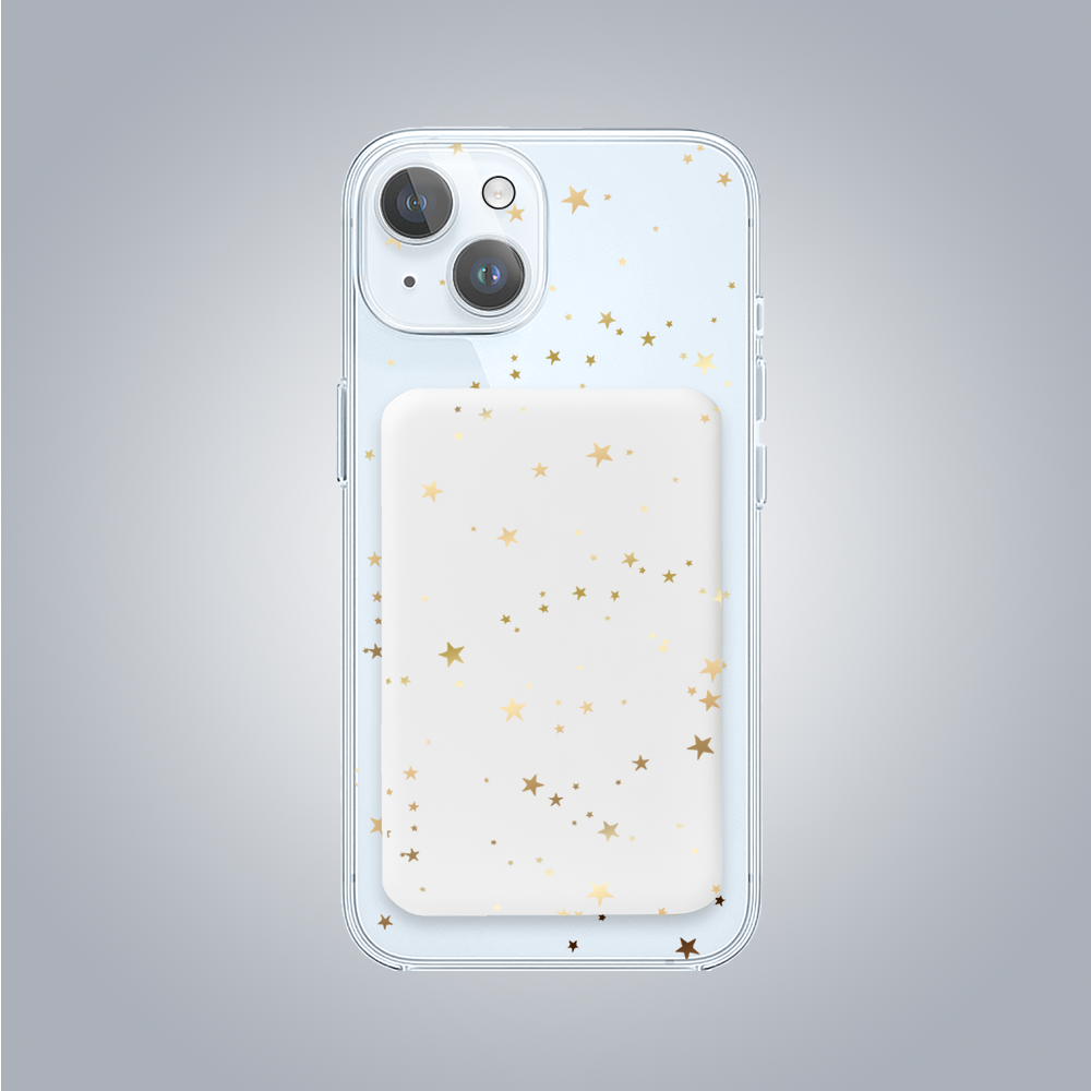 ip 15 kopia-1Zestaw do iPhone 15 etui, szkło na aparat, power bank, złote gwiazdki graf