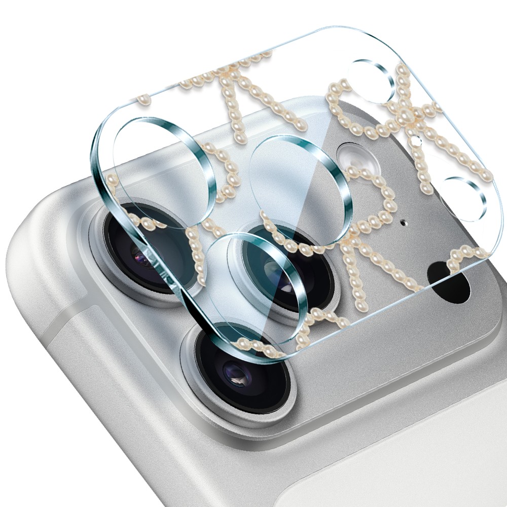 ip 17 pro-3Zestaw do iPhone 17 Pro etui, szkło na aparat, power bank, złote kokardki