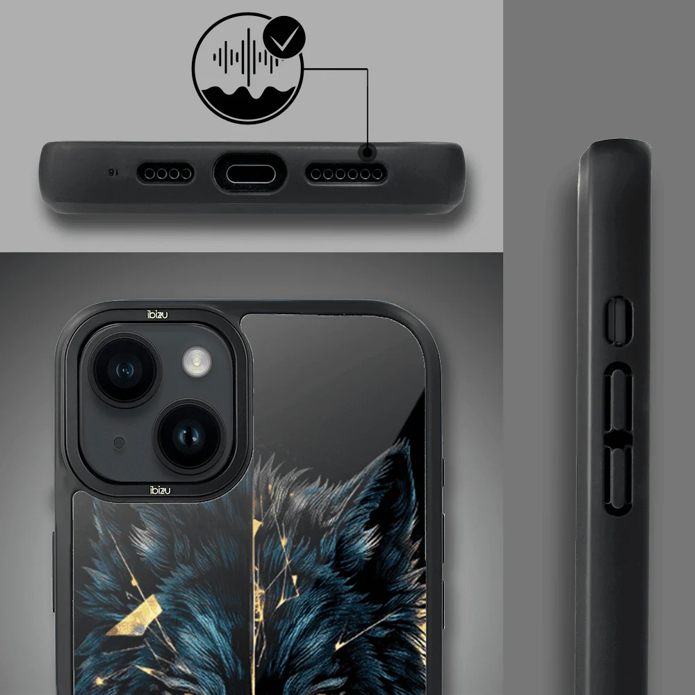 Etui do iPhone 14 IBIZU DropGuard Matt z MagSafe, Wilki, Wilk mocy (8)