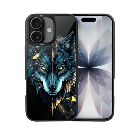 Etui do iPhone 17 IBIZU DropGuard Matt z MagSafe, Wilki, Wilk mocy (3)