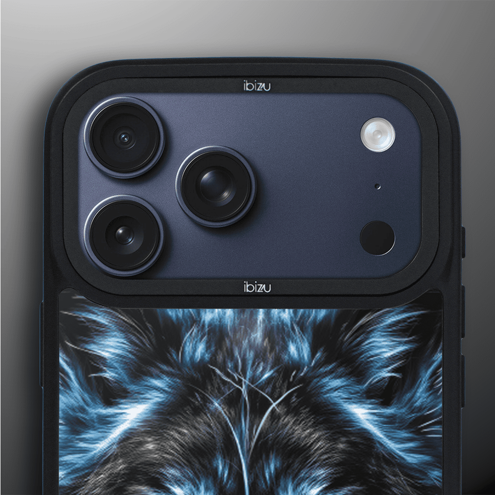 Etui do iPhone 17 Pro Max IBIZU DropGuard Matt z MagSafe, Wilki, Lodowy wilk (4)