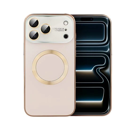 Etui do iPhone 17 Pro Max Noble Brush z MagSafe i osłoną na aparat, brązowe nowe (2)