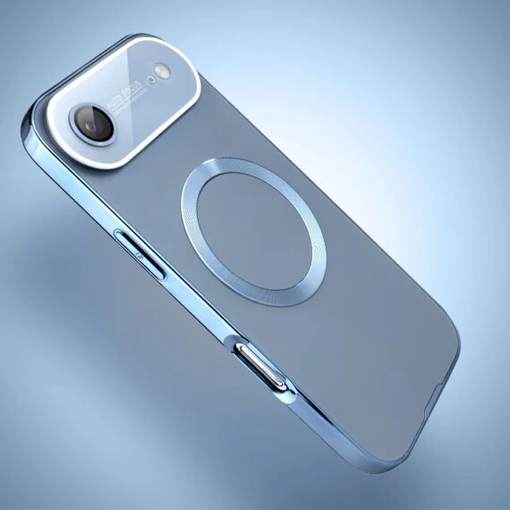 Etui do iPhone Air Noble Brush z MagSafe i osłoną na aparat, jasny niebieski (1)