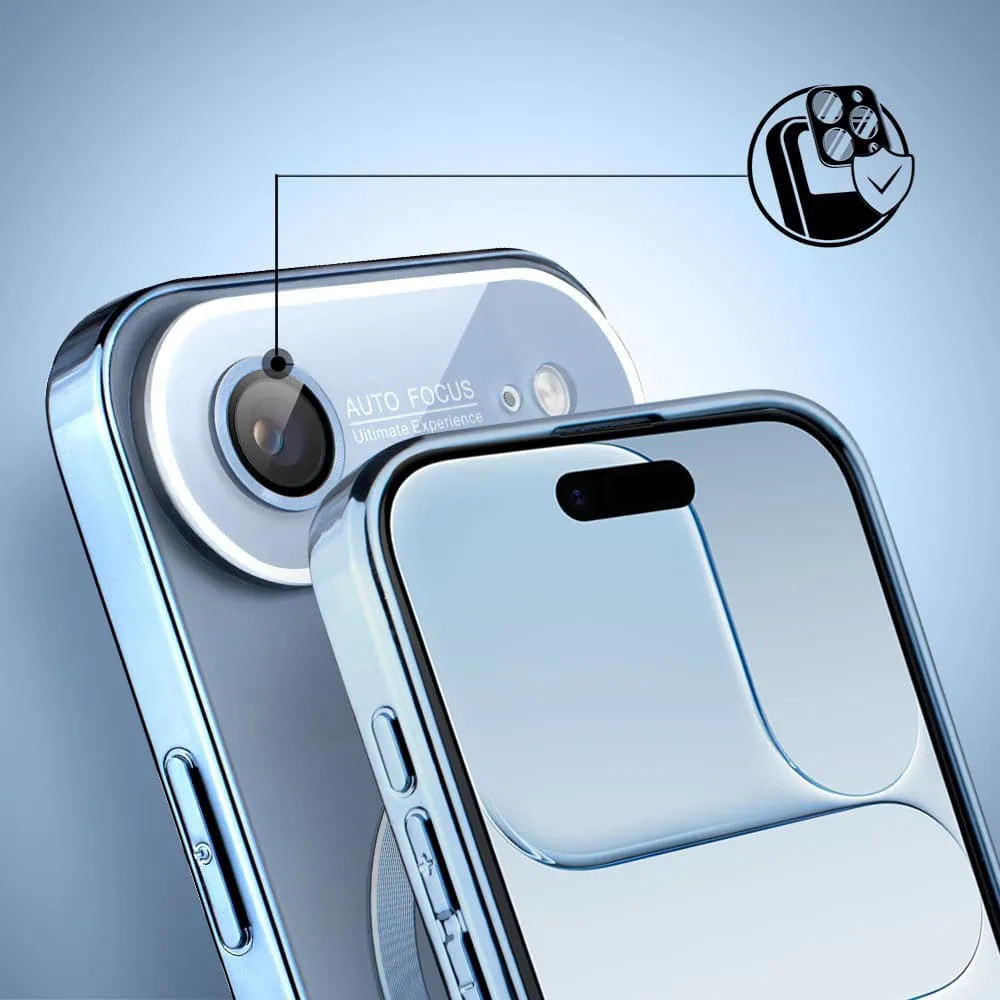 Etui do iPhone Air Noble Brush z MagSafe i osłoną na aparat, jasny niebieski (2)