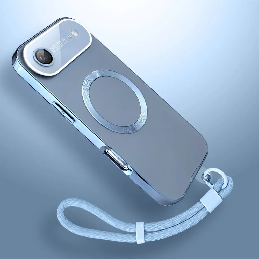 Etui do iPhone Air Noble Brush z MagSafe i osłoną na aparat, jasny niebieski (5)