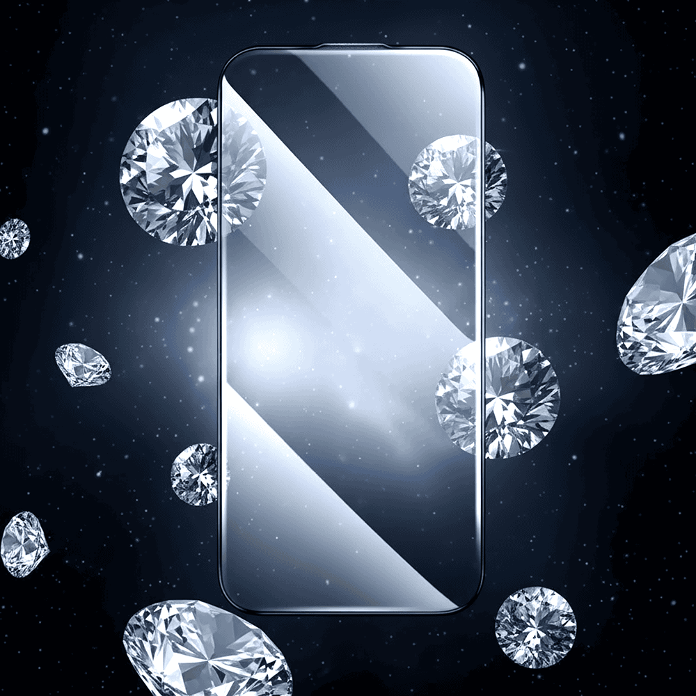 Szkło ULTRA HARD do iPhone 16 Pro Max Diamond Glass, antystatyczne, ekstremalnie odporneObszar kompozycji 4