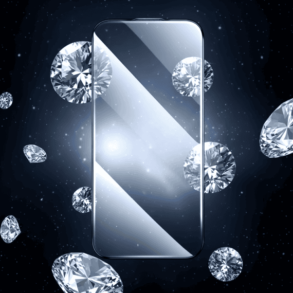 Szkło ULTRA HARD do iPhone 17 Pro Max Diamond Glass, antystatyczne, ekstremalnie odporneObszar kompozycji 4