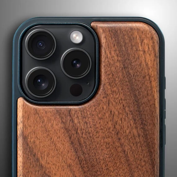 Etui do iPhone 16 Pro Max, drewniane z MagSafe, orzech włoski9