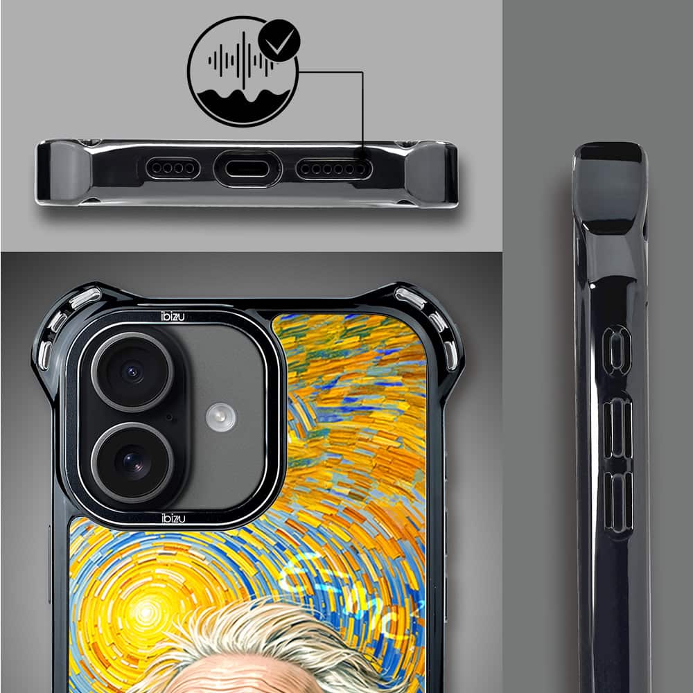 Etui do iPhone 17 IBIZU DropGuard Ultra z MagSafe, Einstein1