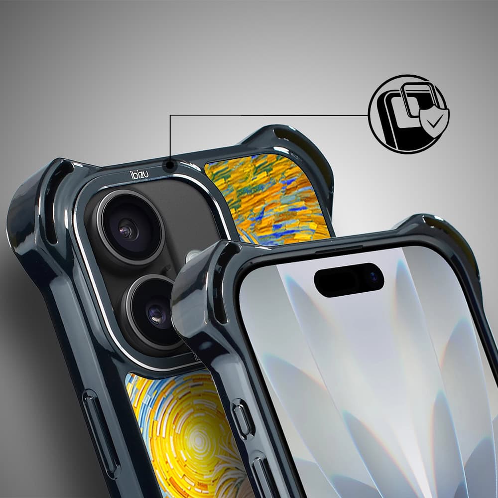 Etui do iPhone 17 IBIZU DropGuard Ultra z MagSafe, Einstein2