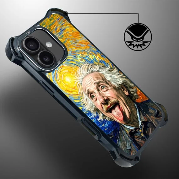 Etui do iPhone 17 IBIZU DropGuard Ultra z MagSafe, Einstein3