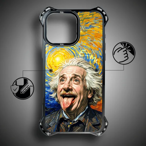 Etui do iPhone 17 IBIZU DropGuard Ultra z MagSafe, Einstein5
