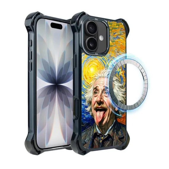 Etui do iPhone 17 IBIZU DropGuard Ultra z MagSafe, Einstein6