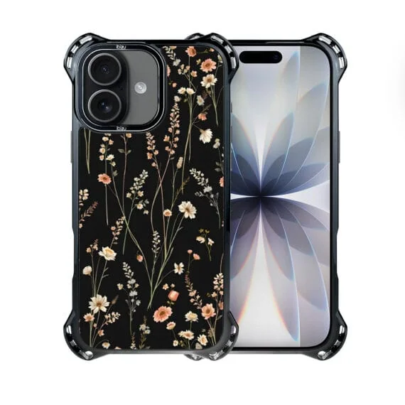 Etui do iPhone 17 IBIZU DropGuard Ultra z MagSafe, Pastel Bloom, Północny ogród (6)