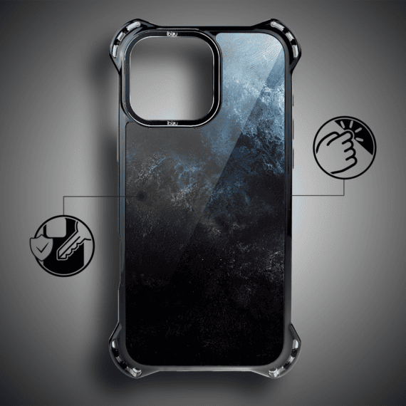 Etui do iPhone 17 IBIZU DropGuard Ultra z MagSafe, Twilight Dreams, Deep Ocean5