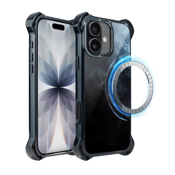 Etui do iPhone 17 IBIZU DropGuard Ultra z MagSafe, Twilight Dreams, Deep Ocean6