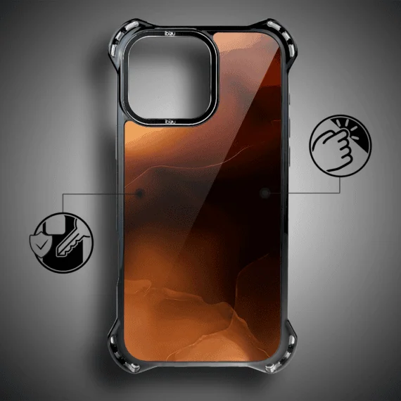 Etui do iPhone 17 IBIZU DropGuard Ultra z MagSafe, Twilight Dreams, Mars Sunset5
