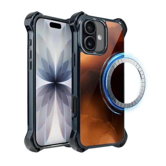 Etui do iPhone 17 IBIZU DropGuard Ultra z MagSafe, Twilight Dreams, Mars Sunset6