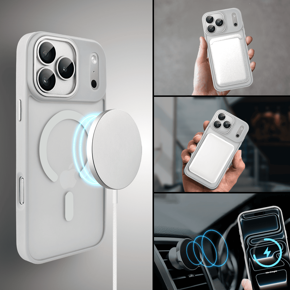 Etui do iPhone 17 Pro Color Flush z MagSafe, z osłoną aparatu, tytanowe (5)
