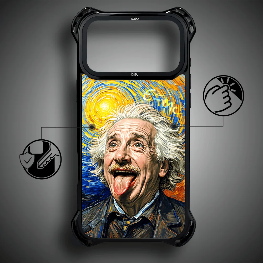 Etui do iPhone 17 Pro IBIZU DropGuard Ultra z MagSafe, Einstein5