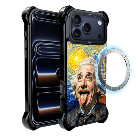 Etui do iPhone 17 Pro IBIZU DropGuard Ultra z MagSafe, Einstein6