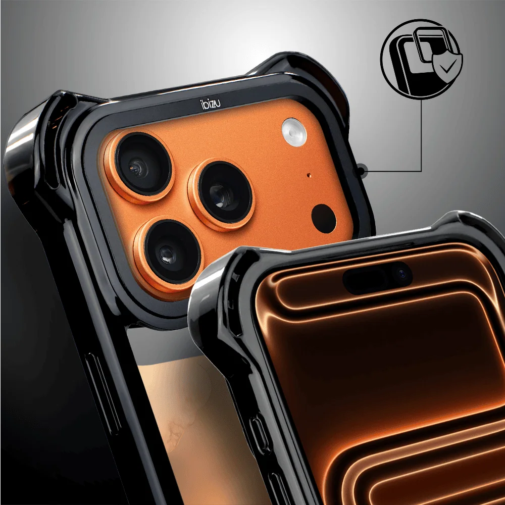 Etui do iPhone 17 Pro IBIZU DropGuard Ultra z MagSafe, Twilight Dreams, Mars Sunset2