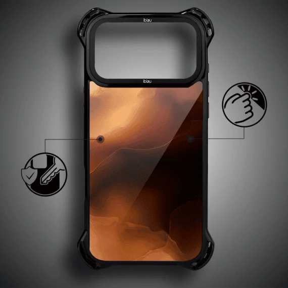 Etui do iPhone 17 Pro IBIZU DropGuard Ultra z MagSafe, Twilight Dreams, Mars Sunset5