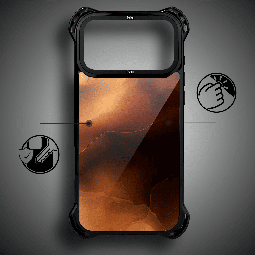 Etui do iPhone 17 Pro IBIZU DropGuard Ultra z MagSafe, Twilight Dreams, Mars Sunset5