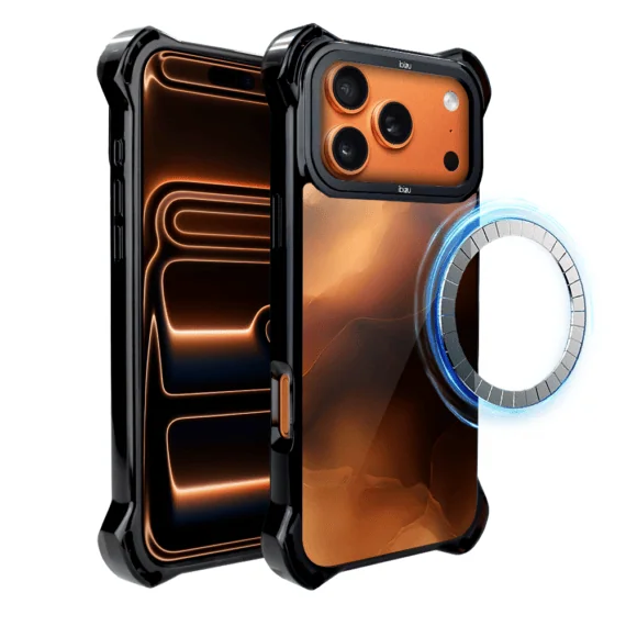 Etui do iPhone 17 Pro IBIZU DropGuard Ultra z MagSafe, Twilight Dreams, Mars Sunset6