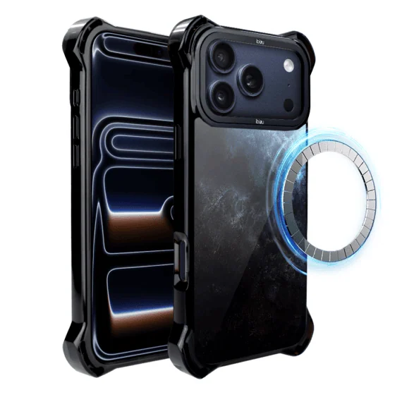 Etui do iPhone 17 Pro IBIZU DropGuard Ultra z MagSafe, Twilight Dreams, Midnight Blue6