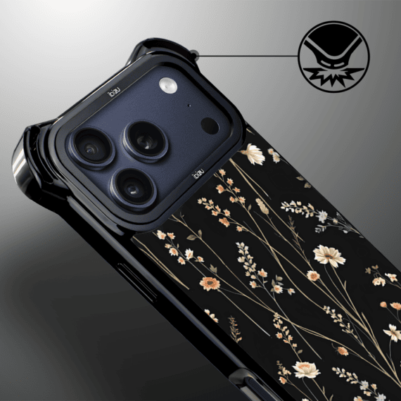 Etui do iPhone 17 Pro Max IBIZU DropGuard Ultra z MagSafe, Pastel Bloom, Północny ogród (8)