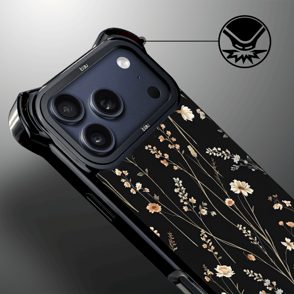 Etui do iPhone 17 Pro Max IBIZU DropGuard Ultra z MagSafe, Pastel Bloom, Północny ogród (8)